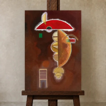 Premium Wall Art Dikey  Html Edition – FAMOUS2407428 shown in Studio Easel