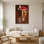 Premium Wall Art Dikey  Html Edition – FAMOUS2407428 shown in Room 1