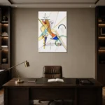 Premium Wall Art Dikey  Html Edition – FAMOUS2407429 shown in Room 2