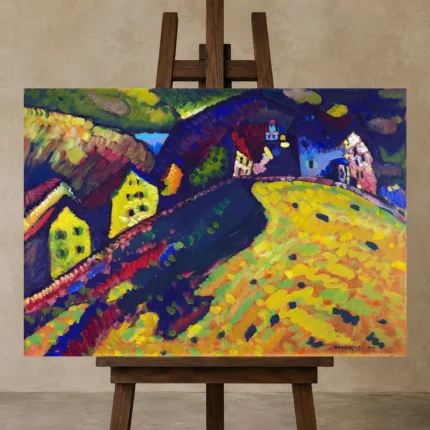 Premium Wall Art Yatay Html Edition – FAMOUS2407430 shown in Studio Easel
