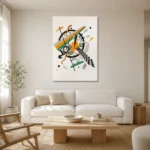 Premium Wall Art Dikey  Html Edition – FAMOUS2407431 shown in Room 1