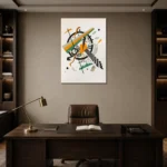 Premium Wall Art Dikey  Html Edition – FAMOUS2407431 shown in Room 2
