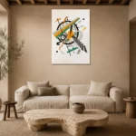 Premium Wall Art Dikey  Html Edition – FAMOUS2407431 shown in Room 4