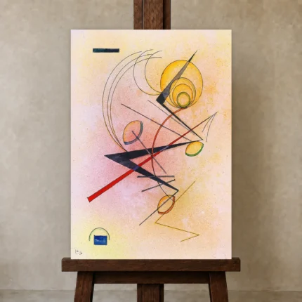 Premium Wall Art Dikey  Html Edition – FAMOUS2407432 shown in Studio Easel