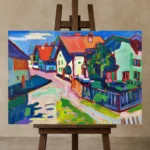 Premium Wall Art Yatay Html Edition – FAMOUS2407435 shown in Studio Easel