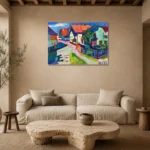 Premium Wall Art Yatay Html Edition – FAMOUS2407435 shown in Room 4