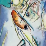 Untitled by Wassily Kandinsky, an office wall art print for refined interiors