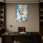 Premium Wall Art Dikey  Html Edition – FAMOUS2407436 shown in Room 2