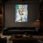 Premium Wall Art Dikey  Html Edition – FAMOUS2407436 shown in Room 3