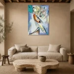 Premium Wall Art Dikey  Html Edition – FAMOUS2407436 shown in Room 4
