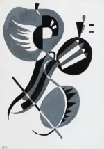 Sans Titre by Wassily Kandinsky, an office wall art print for refined interiors