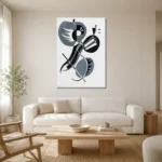 Premium Wall Art Dikey  Html Edition – FAMOUS2407437 shown in Room 1