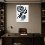 Premium Wall Art Dikey  Html Edition – FAMOUS2407437 shown in Room 2