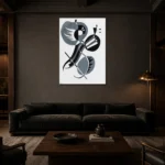 Premium Wall Art Dikey  Html Edition – FAMOUS2407437 shown in Room 3