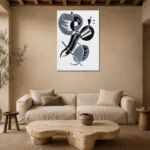 Premium Wall Art Dikey  Html Edition – FAMOUS2407437 shown in Room 4