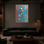 Premium Wall Art Dikey  Html Edition – FAMOUS2407440 shown in Room 3