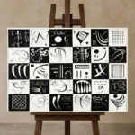 Premium Wall Art Yatay Html Edition – FAMOUS2407441 shown in Studio Easel