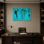 Premium Wall Art Yatay Html Edition – FAMOUS2407442 shown in Room 2