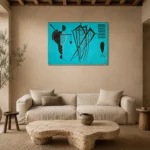 Premium Wall Art Yatay Html Edition – FAMOUS2407442 shown in Room 4