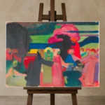 Premium Wall Art Yatay Html Edition – FAMOUS2407443 shown in Studio Easel