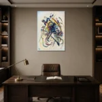 Premium Wall Art Dikey  Html Edition – FAMOUS2407444 shown in Room 2
