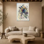 Premium Wall Art Dikey  Html Edition – FAMOUS2407444 shown in Room 4