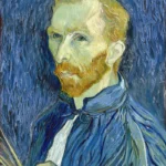 Self-Portrait by Vincent van Gogh, a living room wall art print for refined interiors