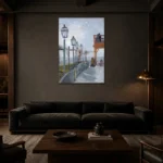 Premium Wall Art Dikey  Html Edition – FAMOUS2407454 shown in Room 3
