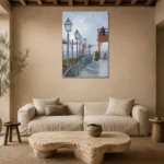 Premium Wall Art Dikey  Html Edition – FAMOUS2407454 shown in Room 4