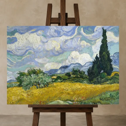 Premium Wall Art Yatay Html Edition – FAMOUS2407457 shown in Studio Easel