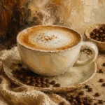 Caramel & Toasted Almond Coffee Wall Art Canvas Print