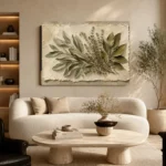 Sage & Ivory Herbarium Herb Wall Art Canvas Print - Image 6