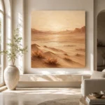 Mirage Glow Desert Landscape Wall Art Canvas Print - Image 8