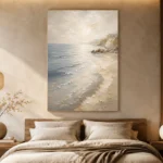 Luminous Tide Coastal Living Room Wall Art Canvas Print - Image 6
