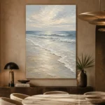 Pearl Surf Coastal Living Room Wall Art Canvas Print - Image 5