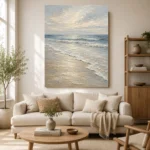 Pearl Surf Coastal Living Room Wall Art Canvas Print - Image 7