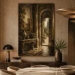 Heritage European Vestibule Living Room Wall Art Canvas Print - Image 5