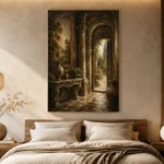 Heritage European Vestibule Living Room Wall Art Canvas Print - Image 6