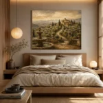 Grand Tuscan Estate Living Room Wall Art Canvas Print - Image 8