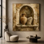 Curated European Wall Niche Living Room Wall Art Canvas Print - Image 6