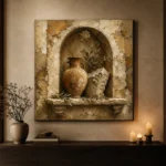 Curated European Wall Niche Living Room Wall Art Canvas Print - Image 7