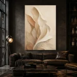 Desert Shell Forms Minimalist Wall Art Canvas Print - Image 4