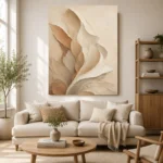 Desert Shell Forms Minimalist Wall Art Canvas Print - Image 7