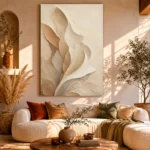 Desert Shell Forms Minimalist Wall Art Canvas Print - Image 8