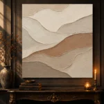 Tranquil Tide Bands Minimalist Wall Art Canvas Print - Image 4