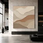 Tranquil Tide Bands Minimalist Wall Art Canvas Print - Image 5
