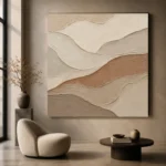 Tranquil Tide Bands Minimalist Wall Art Canvas Print - Image 6