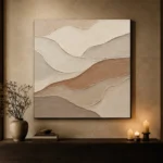Tranquil Tide Bands Minimalist Wall Art Canvas Print - Image 7