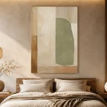 Serene Sage Japandi Minimalist Wall Art Canvas Print - Image 6
