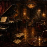 Late Night Jazz Lounge Jazz Wall Art Canvas Print